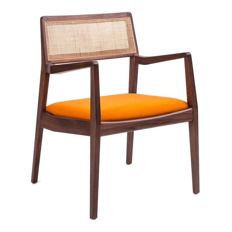 Risom C140 Chair (1955) – Seat Upholstered